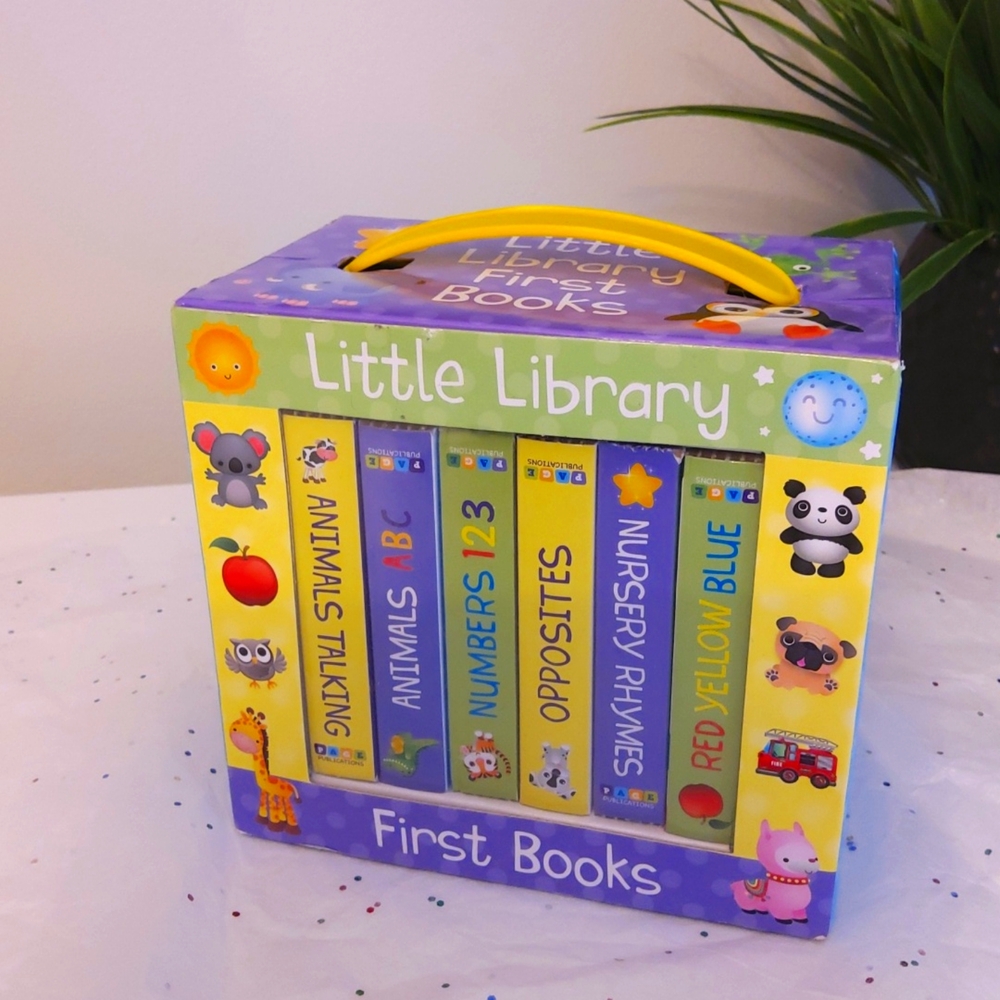 Page Publications Little Library First Books, Set of 6, New-in-Pack